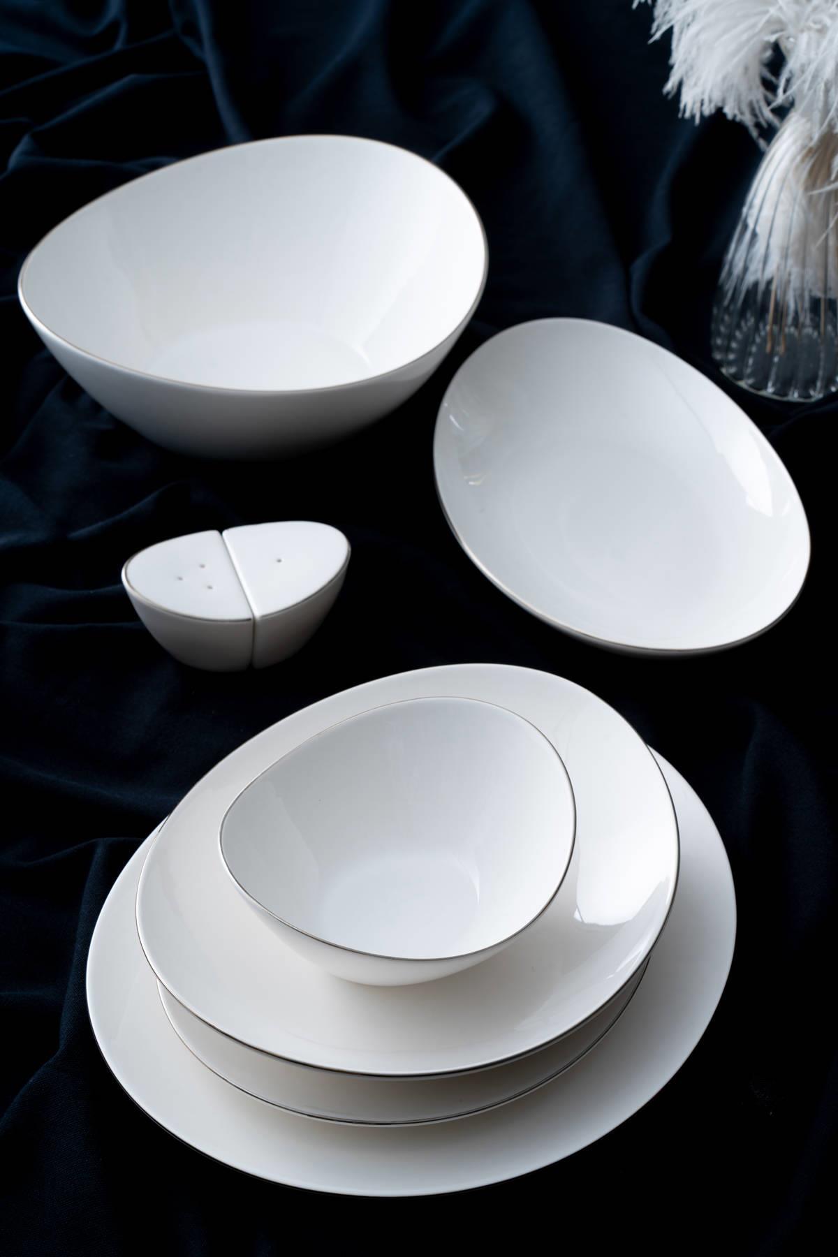 Brinia 6 Kişilik 29 Parça Silver Yemek Takımı