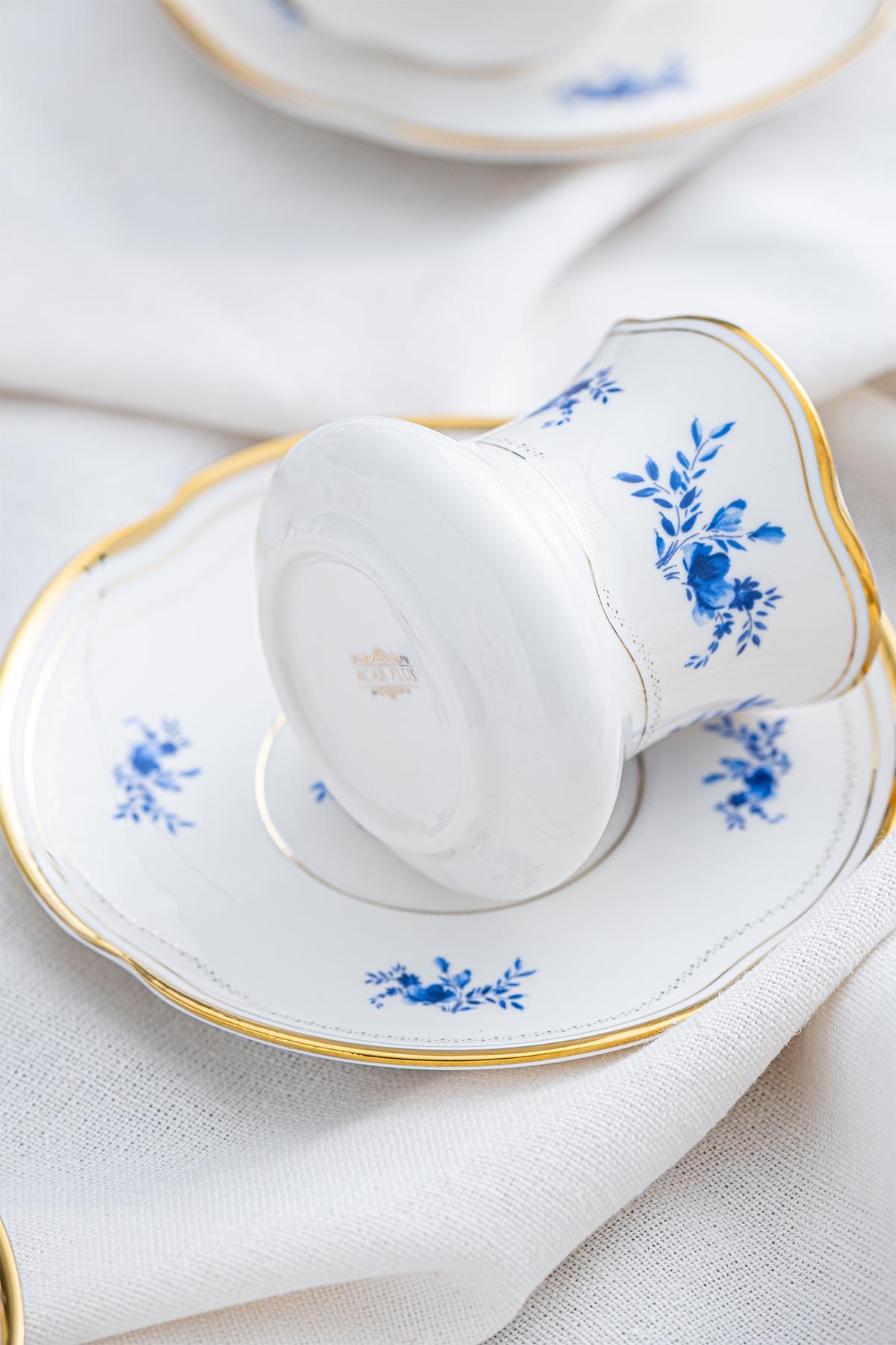 Jasmin 6 Kişilik Kahve Fincanı Takımı