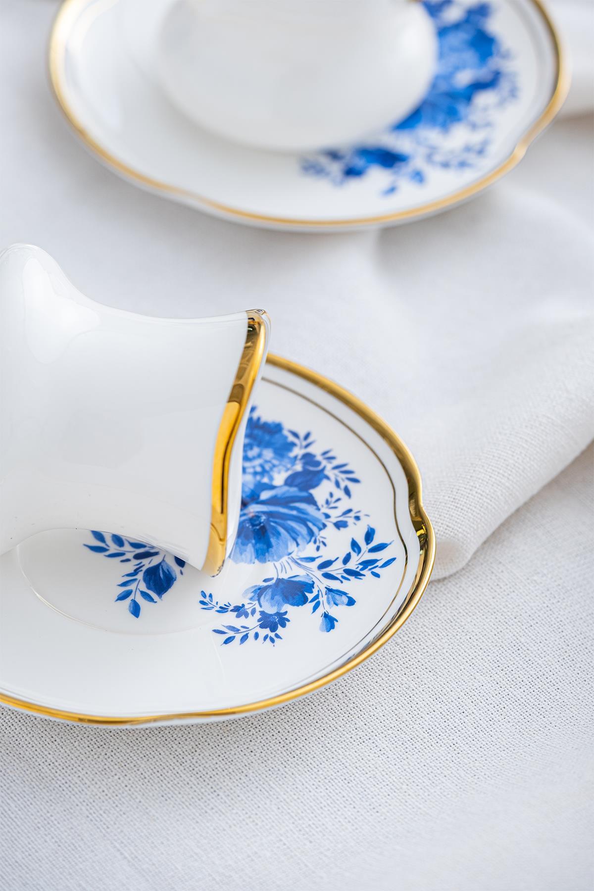 Jasmin 6 Kişilik Kahve Fincanı Takımı