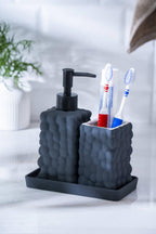 Vega Kabarcıklı 3 Parça Banyo Seti