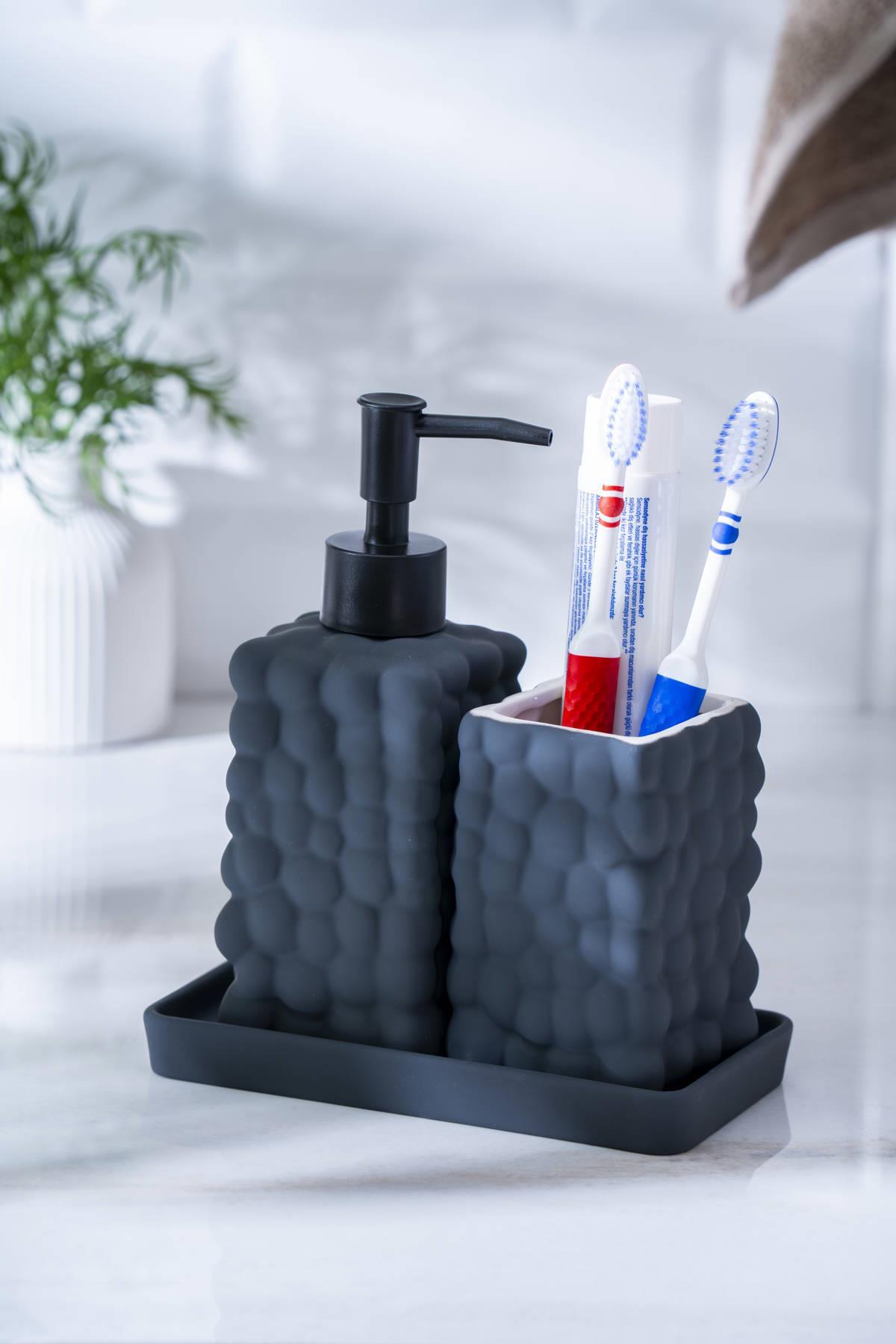 Vega Kabarcıklı 3 Parça Banyo Seti