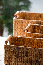 Wicker Dekoratif Hasır Sepet